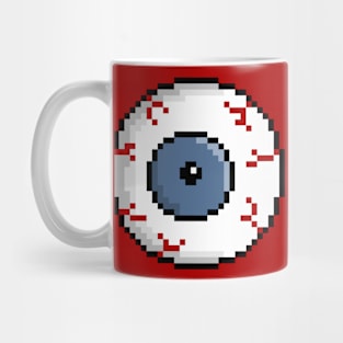 Pixel monstrous eye Mug